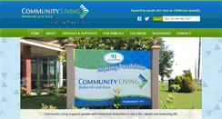 Desktop Screenshot of communitylivingbelleville.org